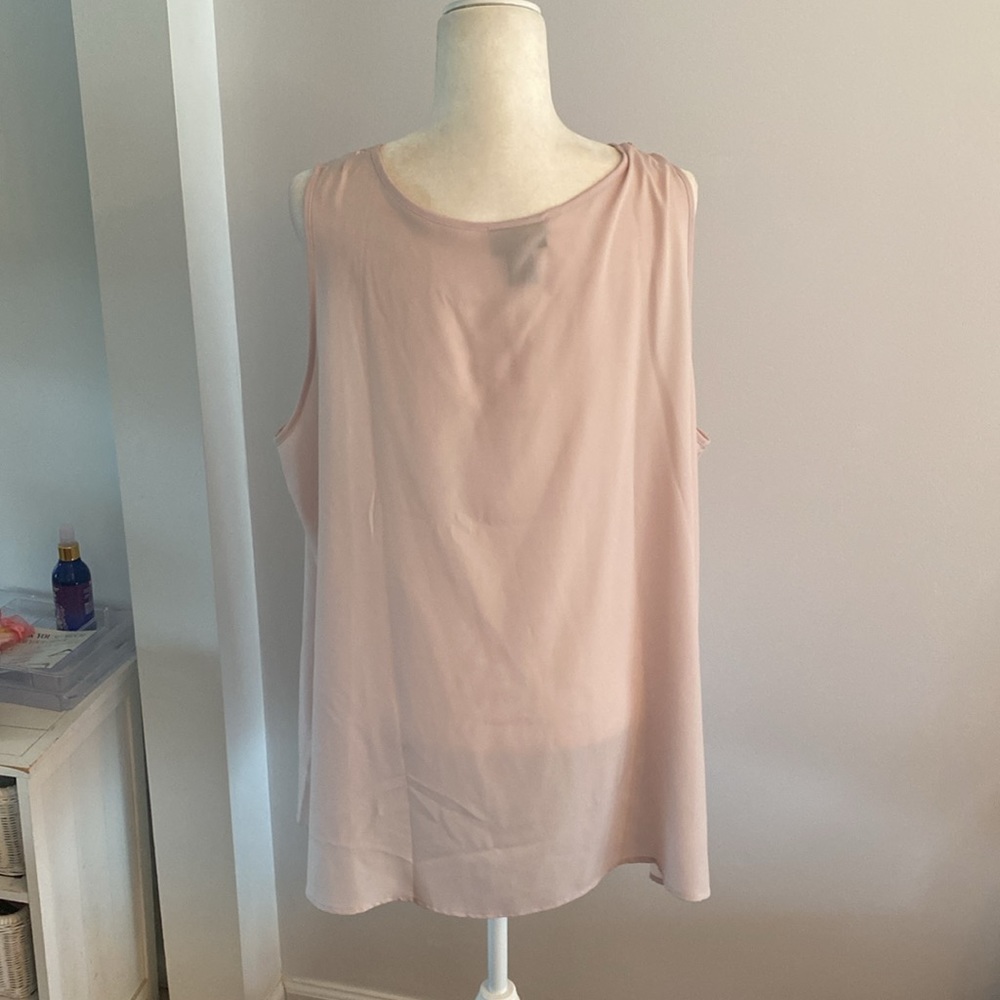 Lane Bryant beaded dressy tank top - Picture 5 of 10